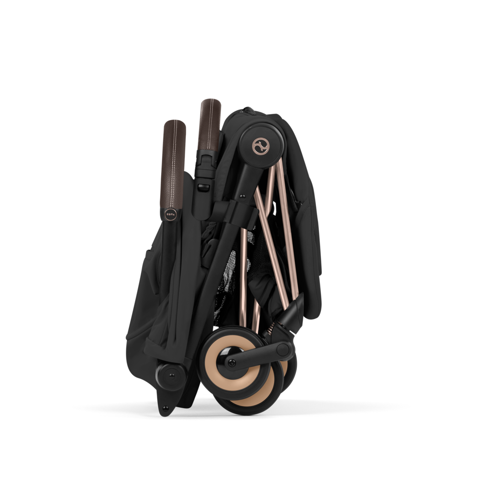 COŸA Comfort Rosegold incl. Babywanne faltbar Sepia Black