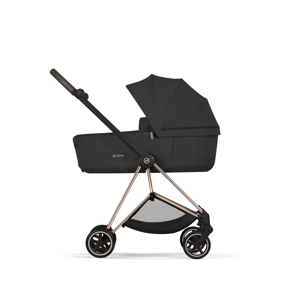 MIOS Comfort Rosegold incl. Babywanne faltbar Sepia Black
