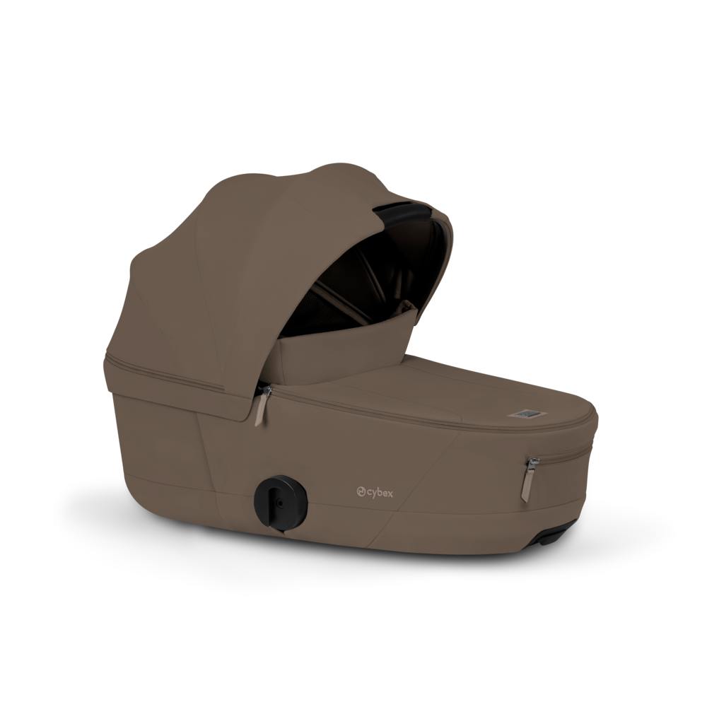 MIOS Comfort Matt Black incl. Babywanne faltbar Coconut Brown