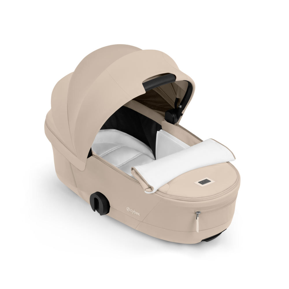 MIOS Comfort Matt Black incl. Babywanne faltbar Cozy Beige