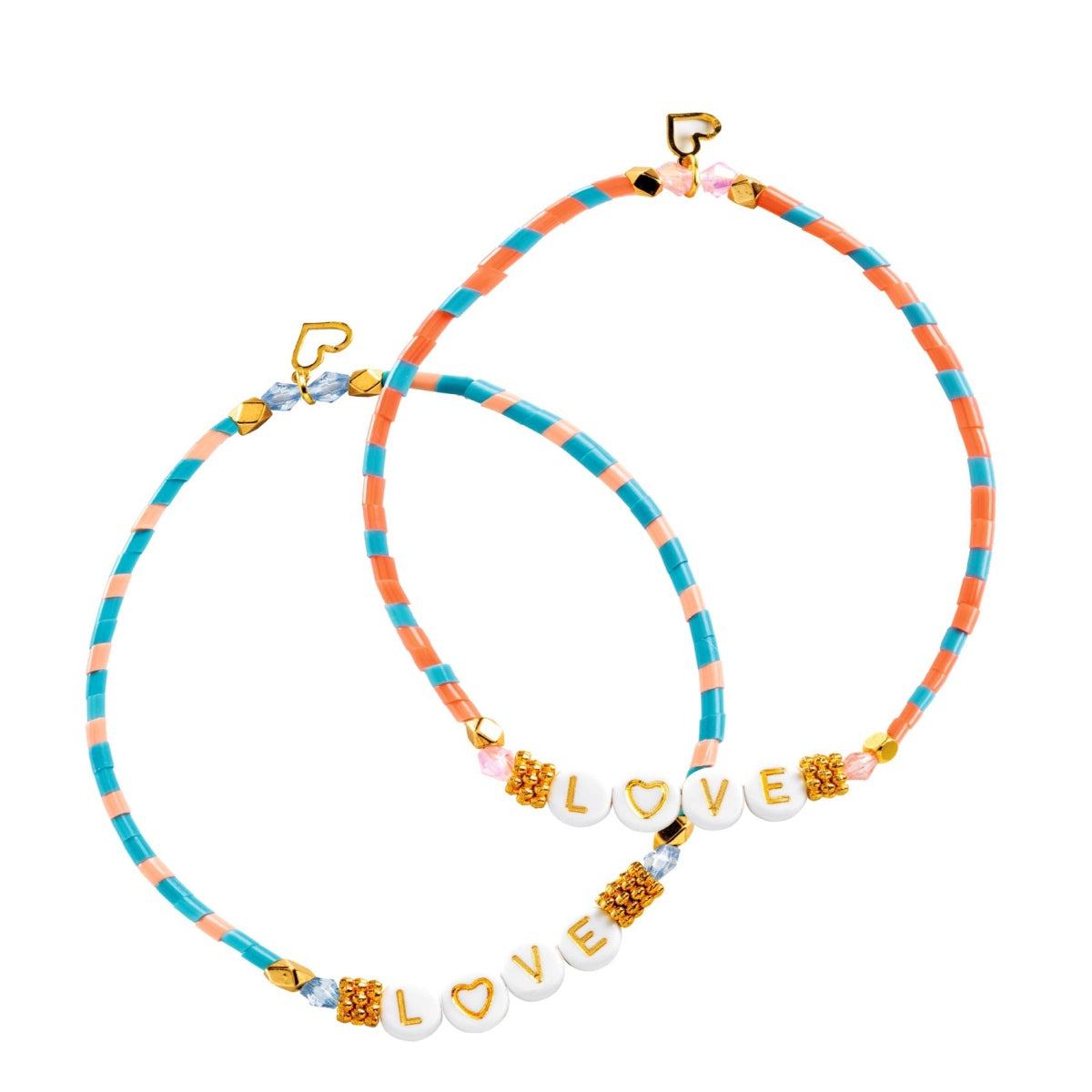 Schmuck basteln: Buchstaben
