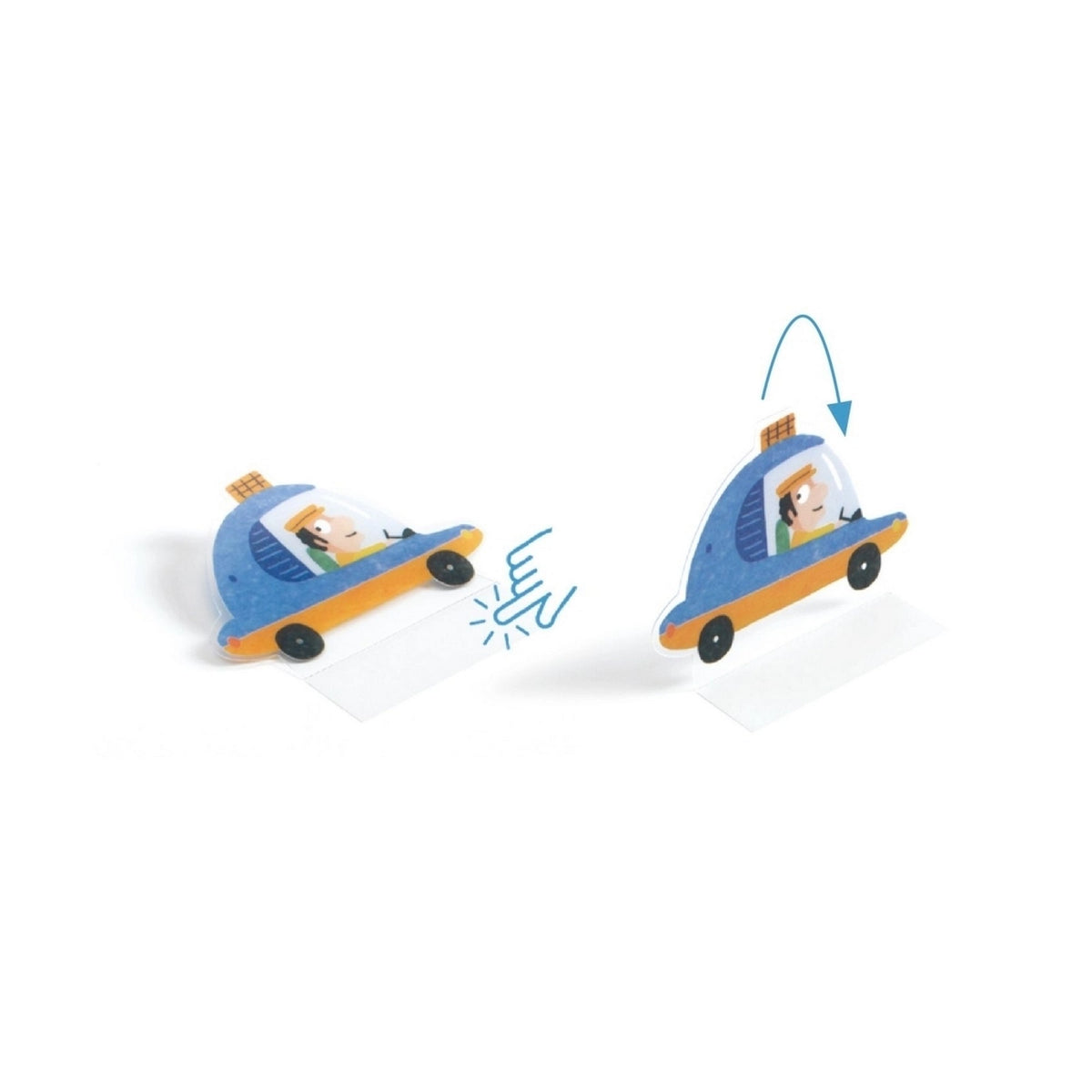 Sticker zum Aufstellen: Fahrzeuge