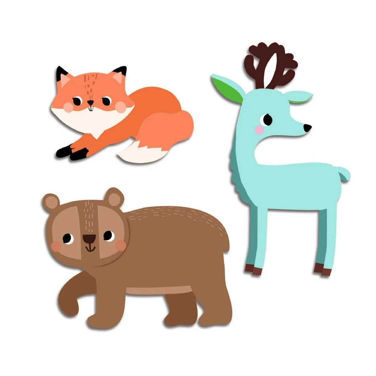 Sticker 18+: Waldtiere