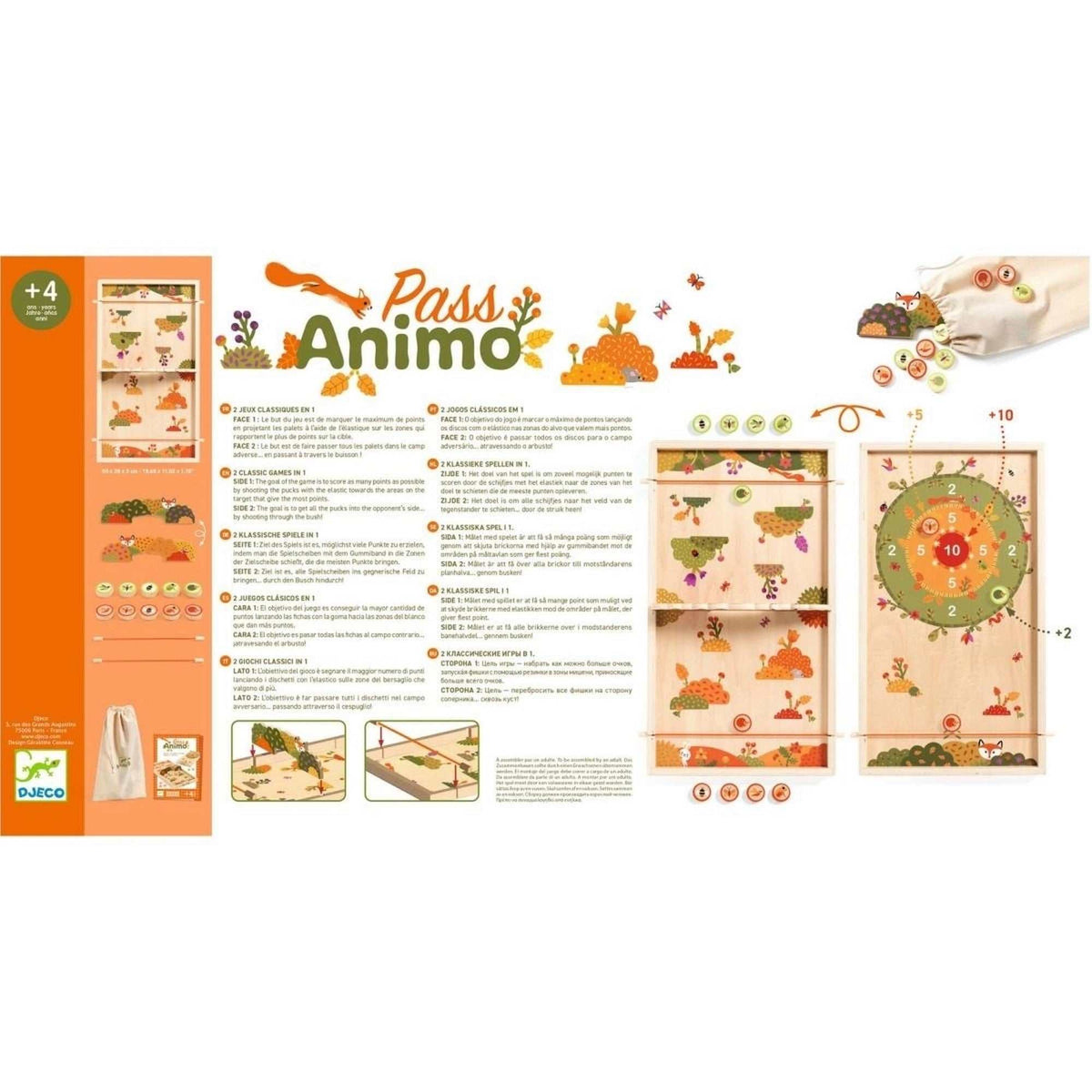 Aktionsspiel Pass Animo