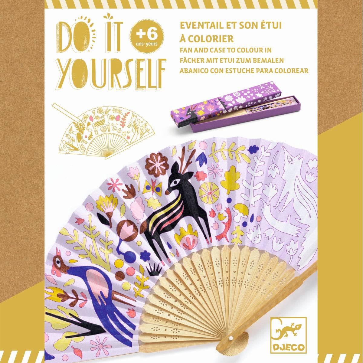 Do it yourself- Fächer Woodland beauty