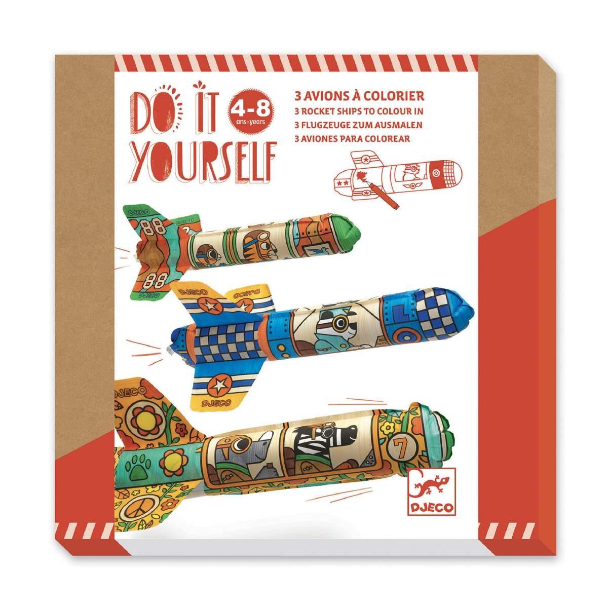 Do it yourself: Flugzeuge Am Himmel