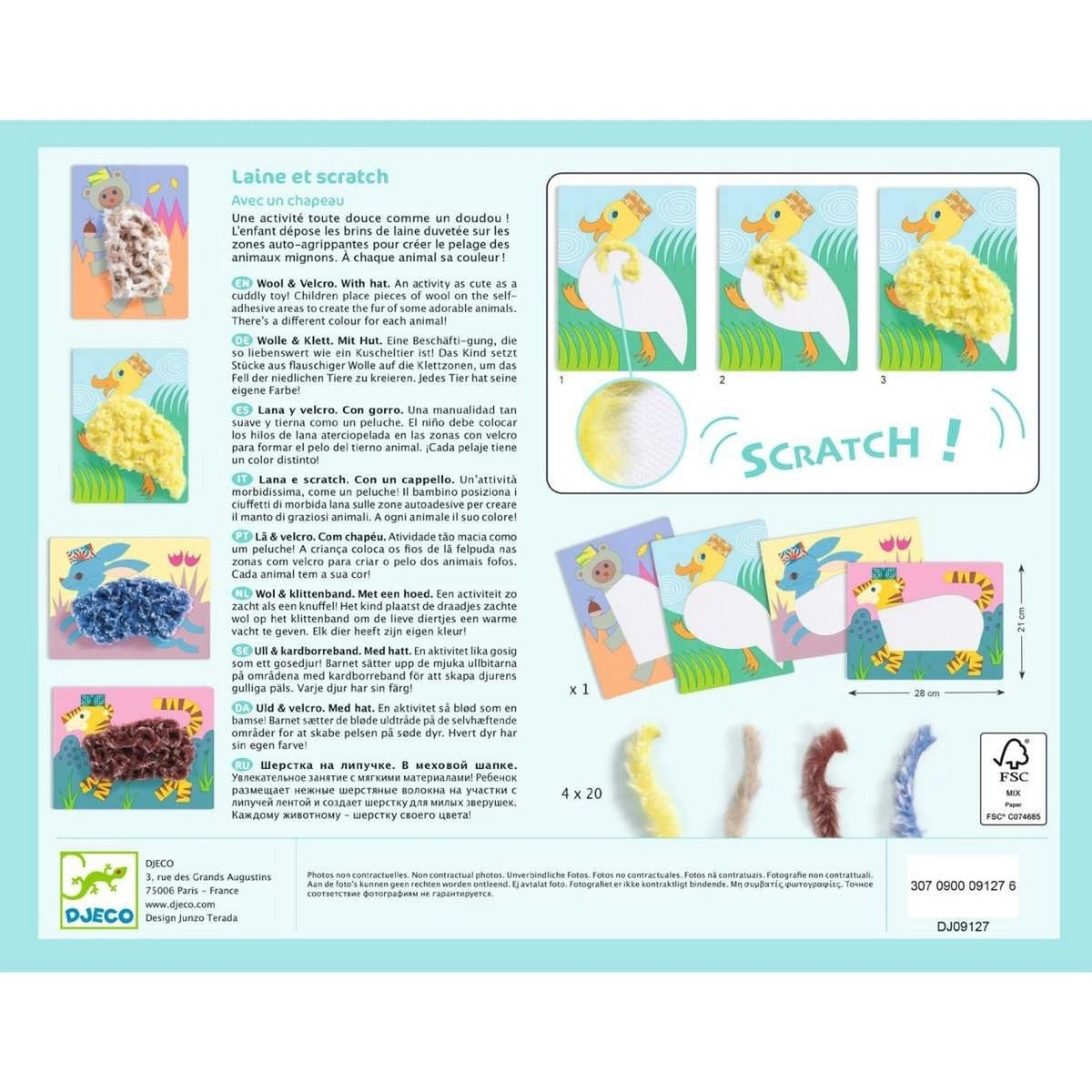 Bastelpackung 3-6: Mit Hut