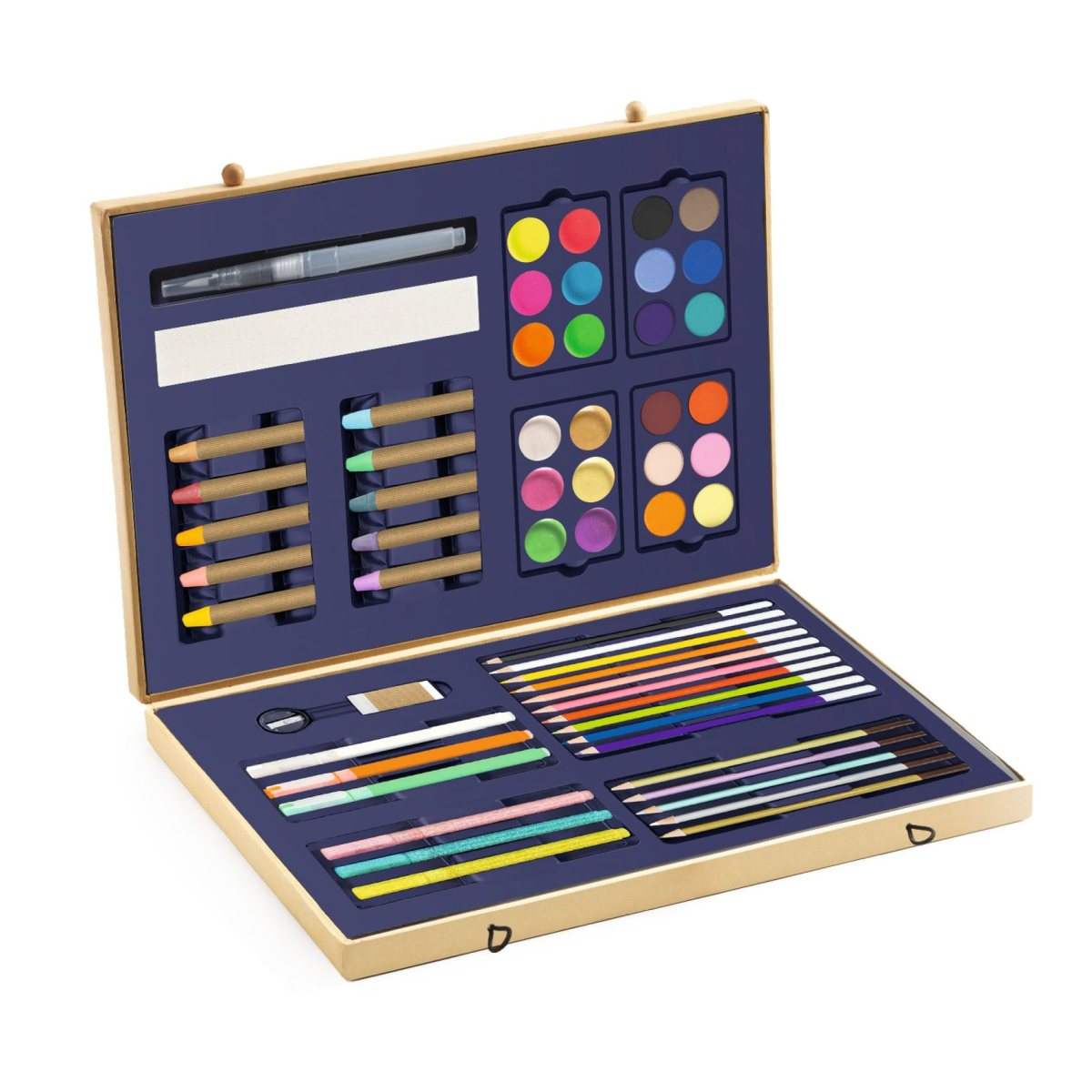 Farben: Große Farbenbox Glitzer