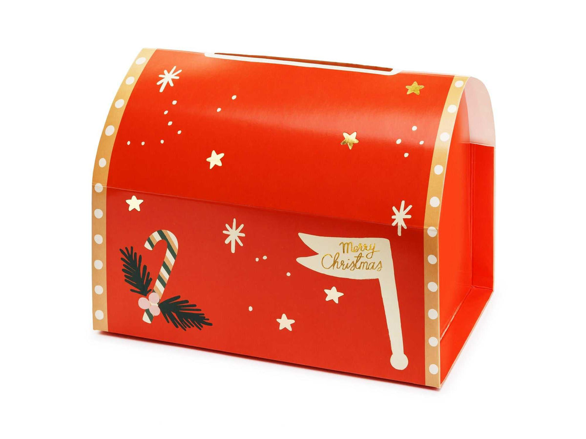 Santa´s mailbox craft set with letters and envelopes for Christmas wishes
