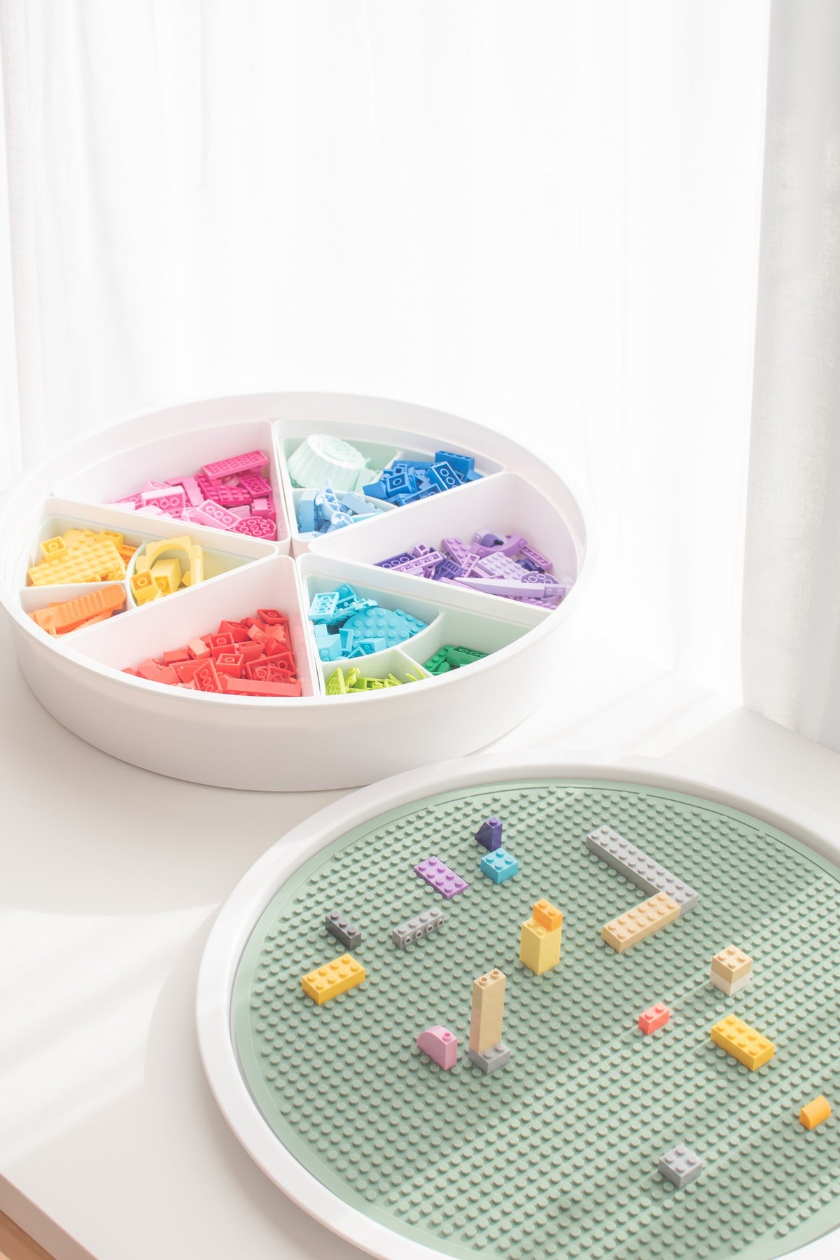 Sensorik Baustein-Matte Smoke Green