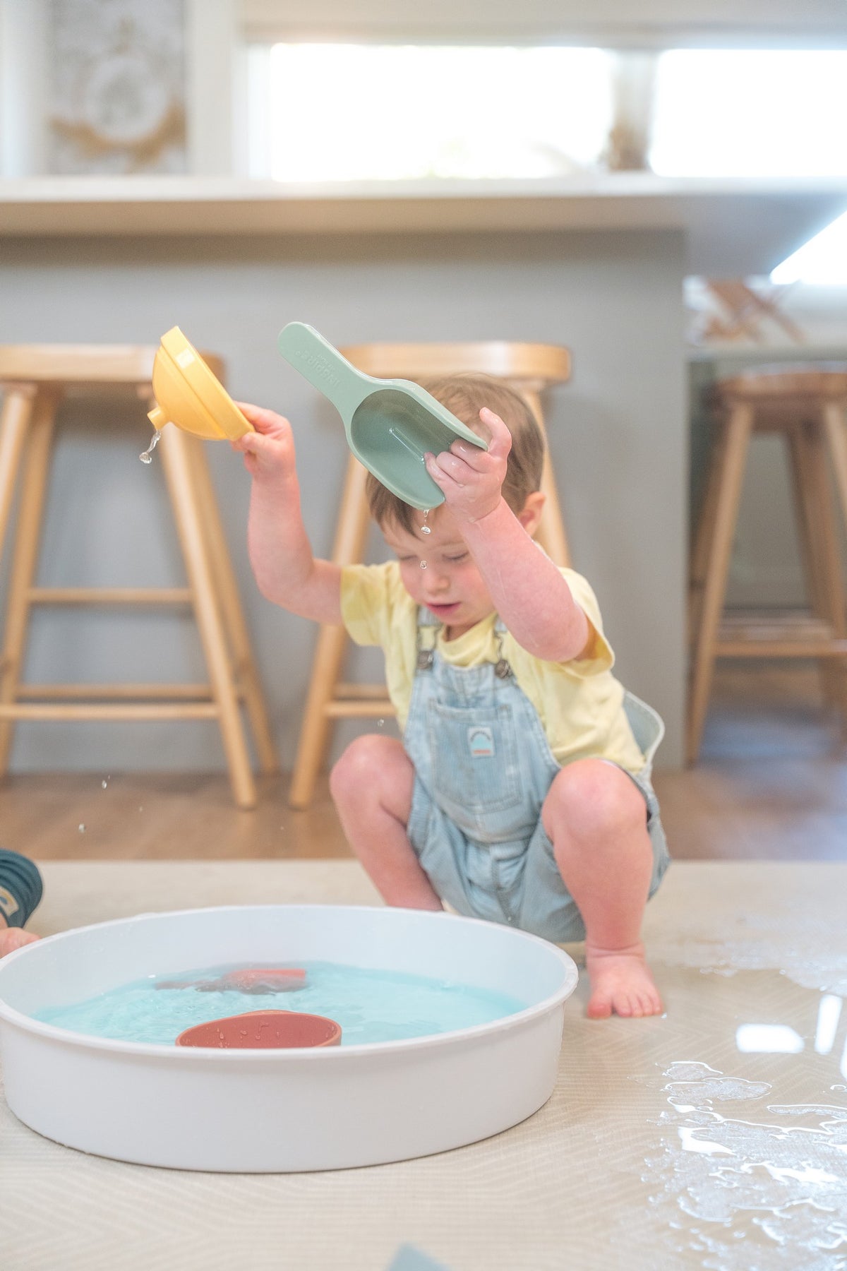 Sensorik Schaufel-Set Green/Blue