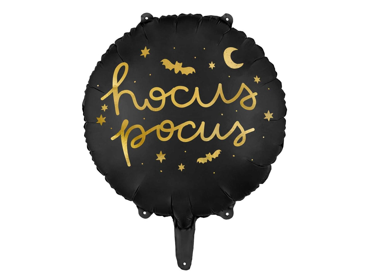 Folienluftballon Hocus Pocus 45 cm Halloweenparty Dekoration