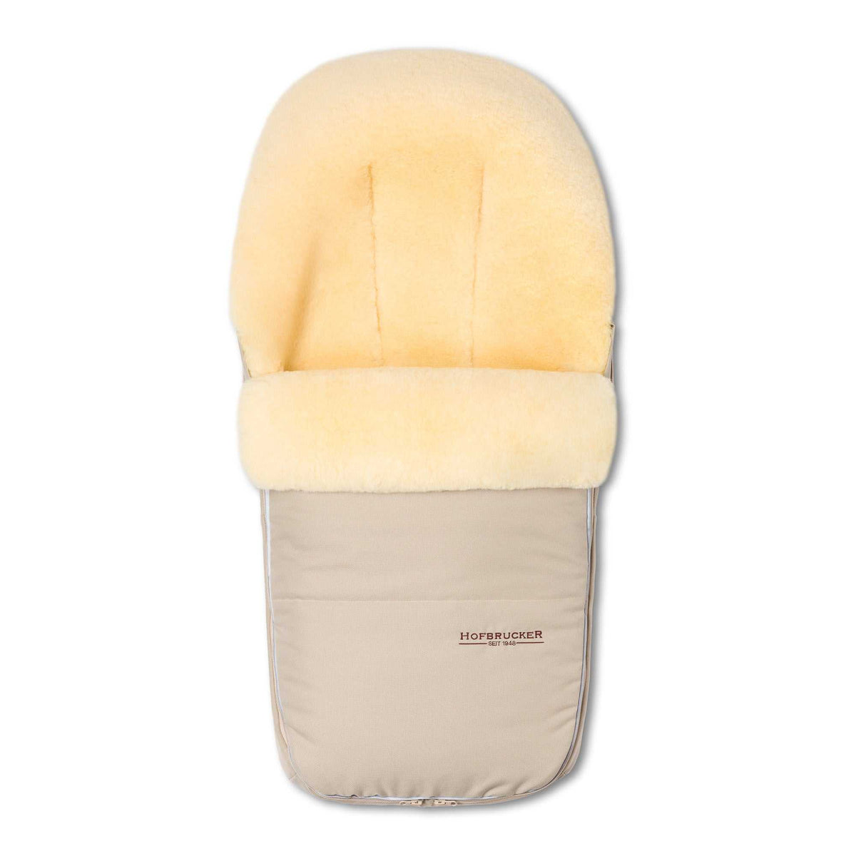 Lammfell Fußsack Polaris/ Beige
