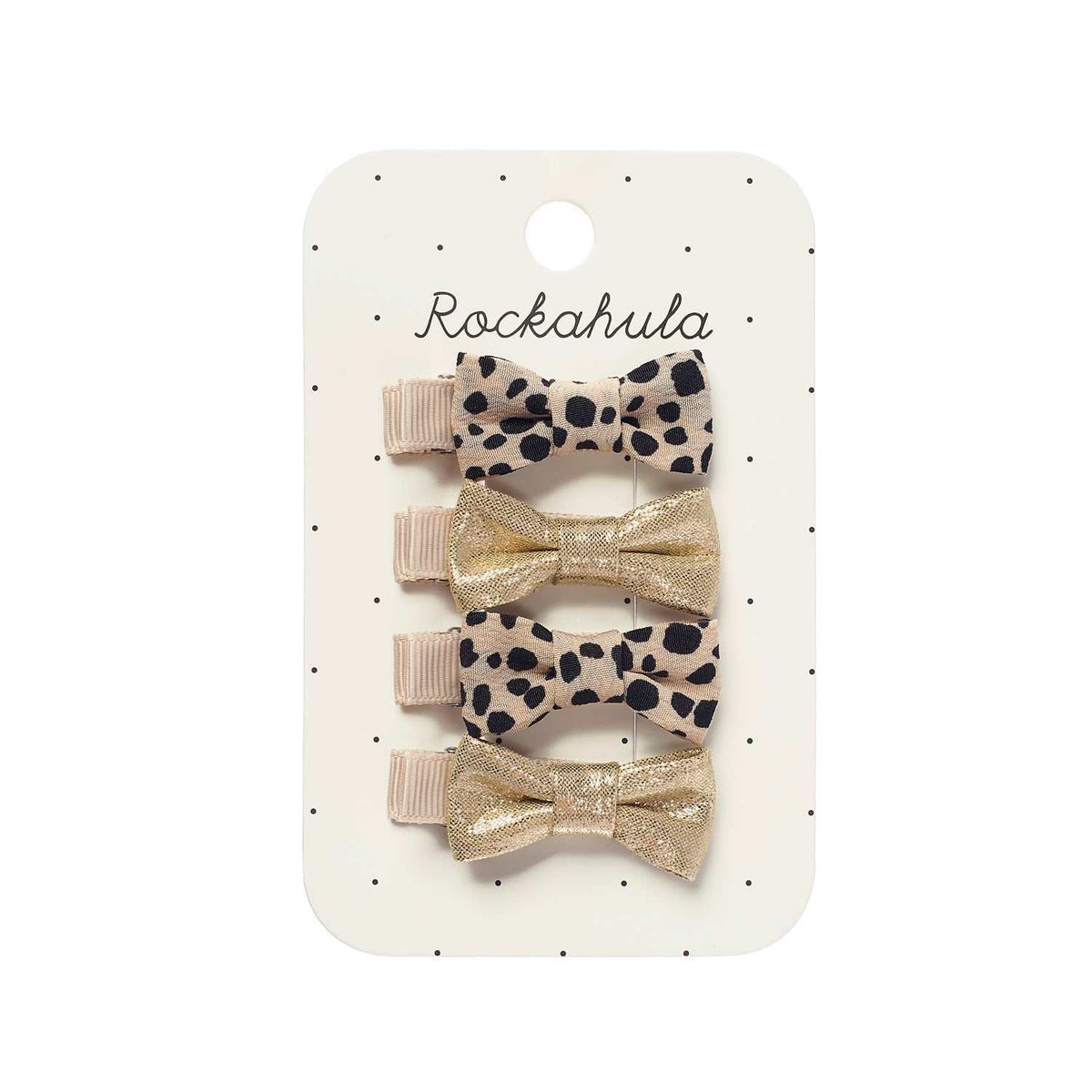 Haar Clips Mini Leopard