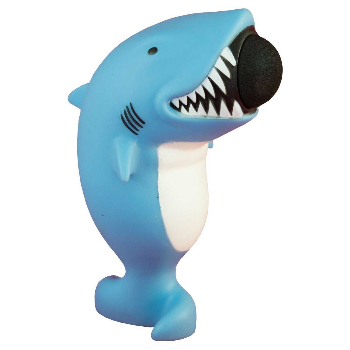 Sharky Plopper toy with six soft foam balls for indoor and outdoor play