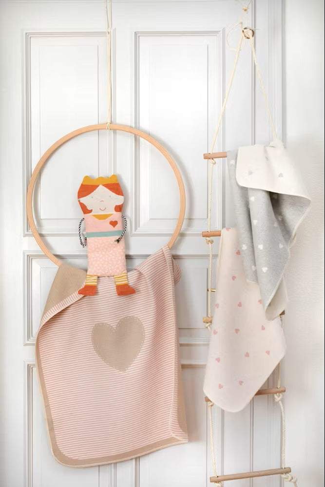 Babydecke Herz