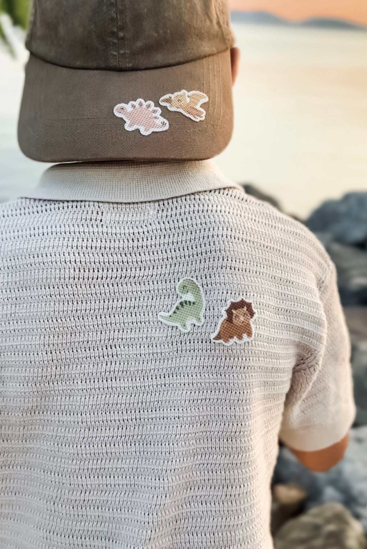 Anti Mücken Aufkleber - Dino Edition