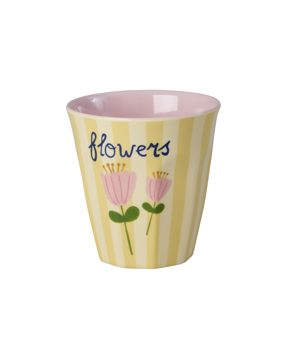 Kinderbecher Set 6er Pack/ ABC Print rosa 160 ml