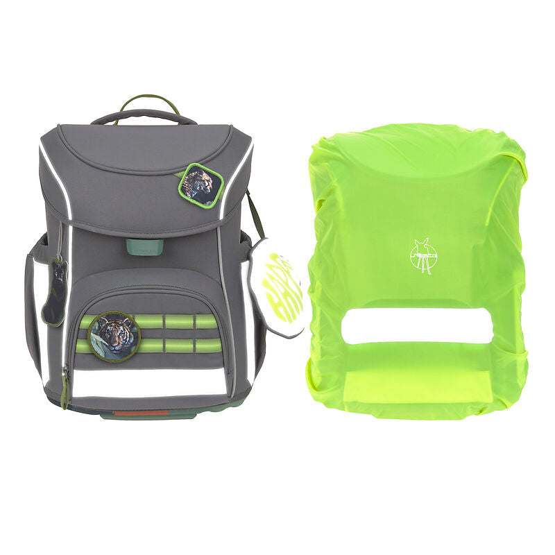 Schulranzen Set 7-teilig Slim, Unique Anthrazit