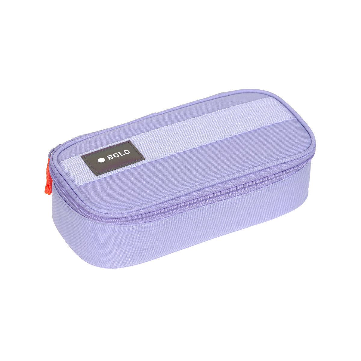 Schlampermäppchen Bold Lavendel aus recyceltem Polyester mit viel Stauraum und PFC-freier Imprägnierung