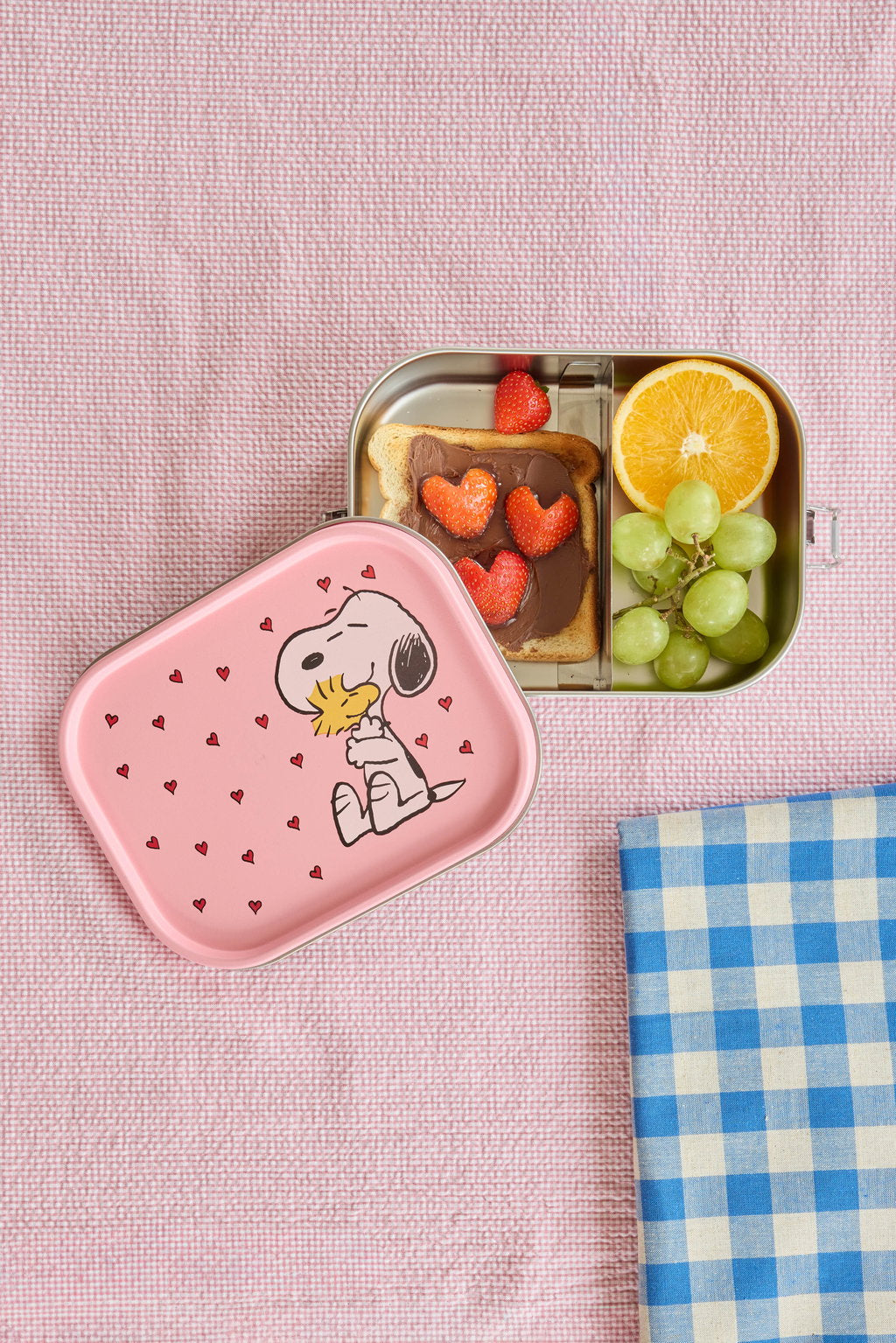 Edelstahl Lunchbox Snoopy Print