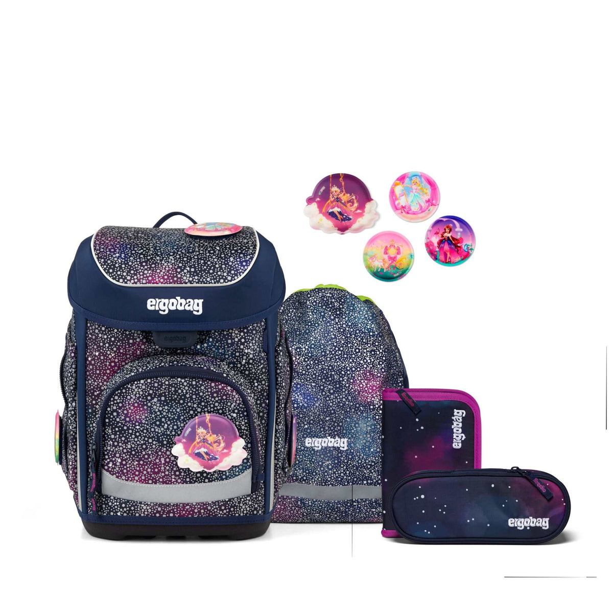 Schulranzen Set Cubo Bärlaxy - Special Edition
