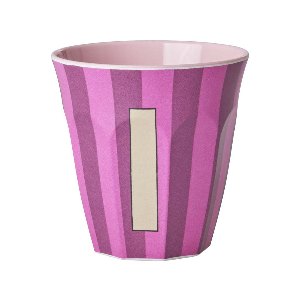 Rice Melaminbecher Buchstabenbecher I mit 250 ml Volumen und Alphabet-Print
