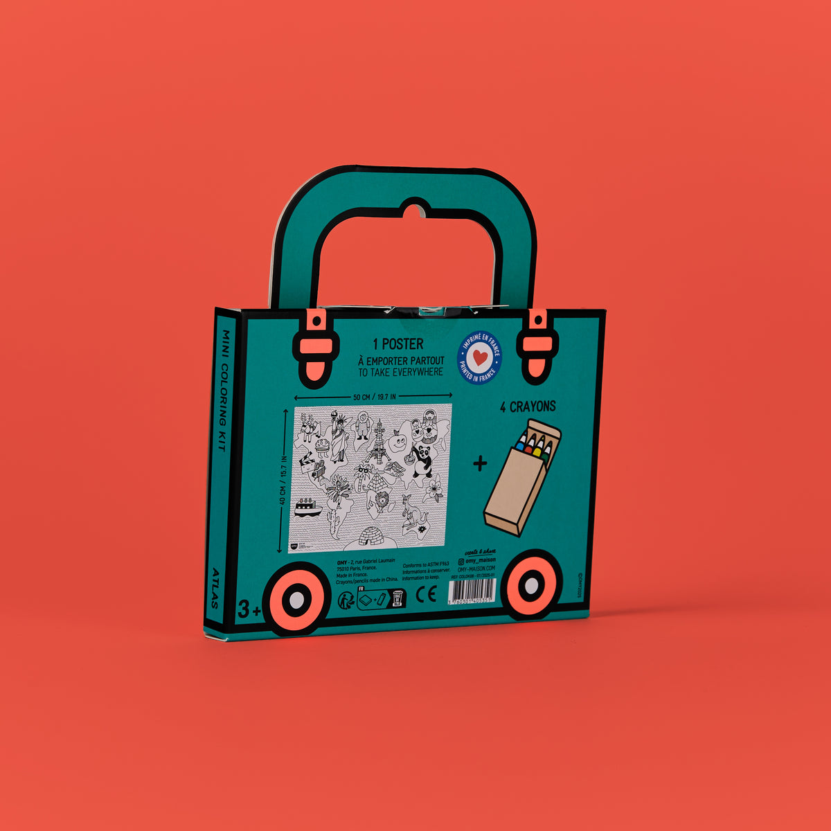 Mini Malset - Atlas
