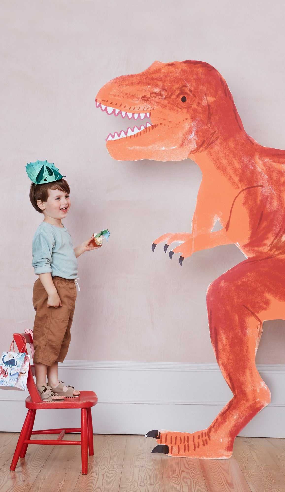 Partyhüte Dino