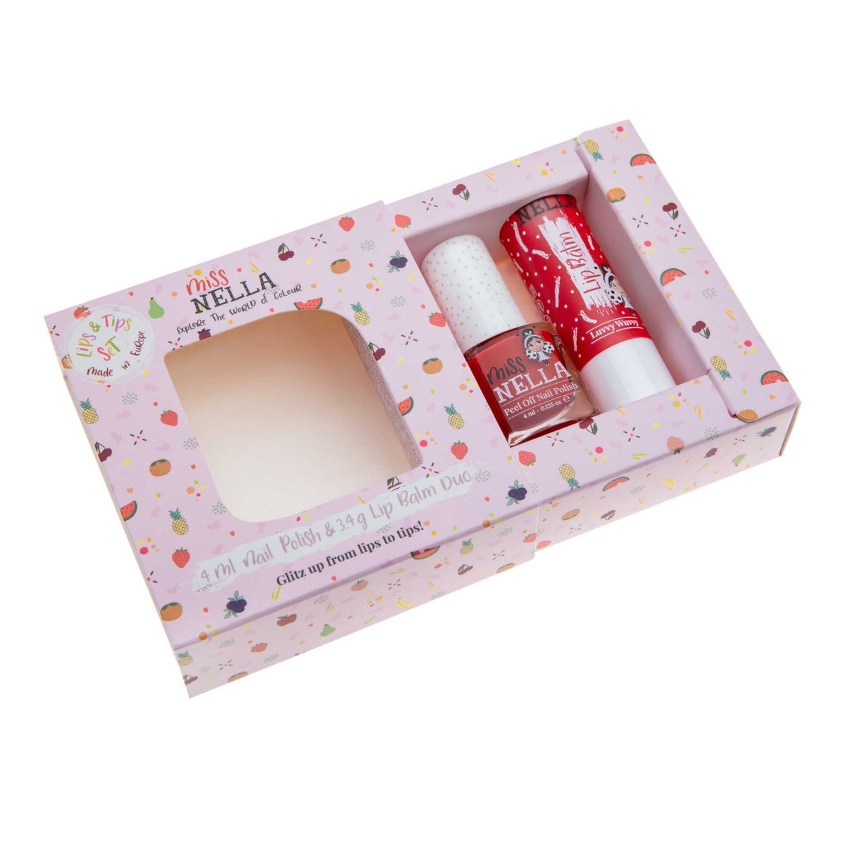 Geschenkset Nagellack & Lippenbalsam