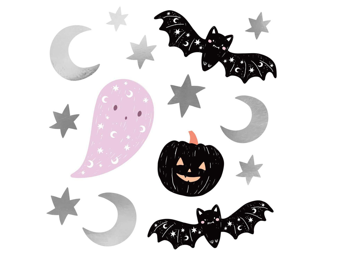 Halloween Wandaufkleber als Partydeko für stimmungsvolle Motto-Partys