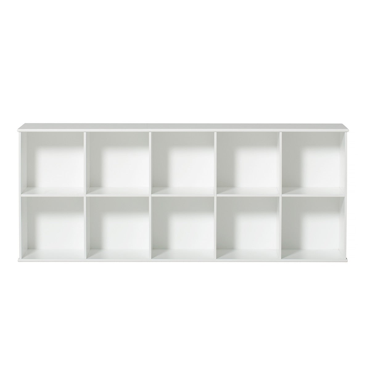 Wood Regal 5x2 Wandregal mit 10 Fächern aus nachhaltigem Holz für Kinderzimmer und vielseitige Nutzung