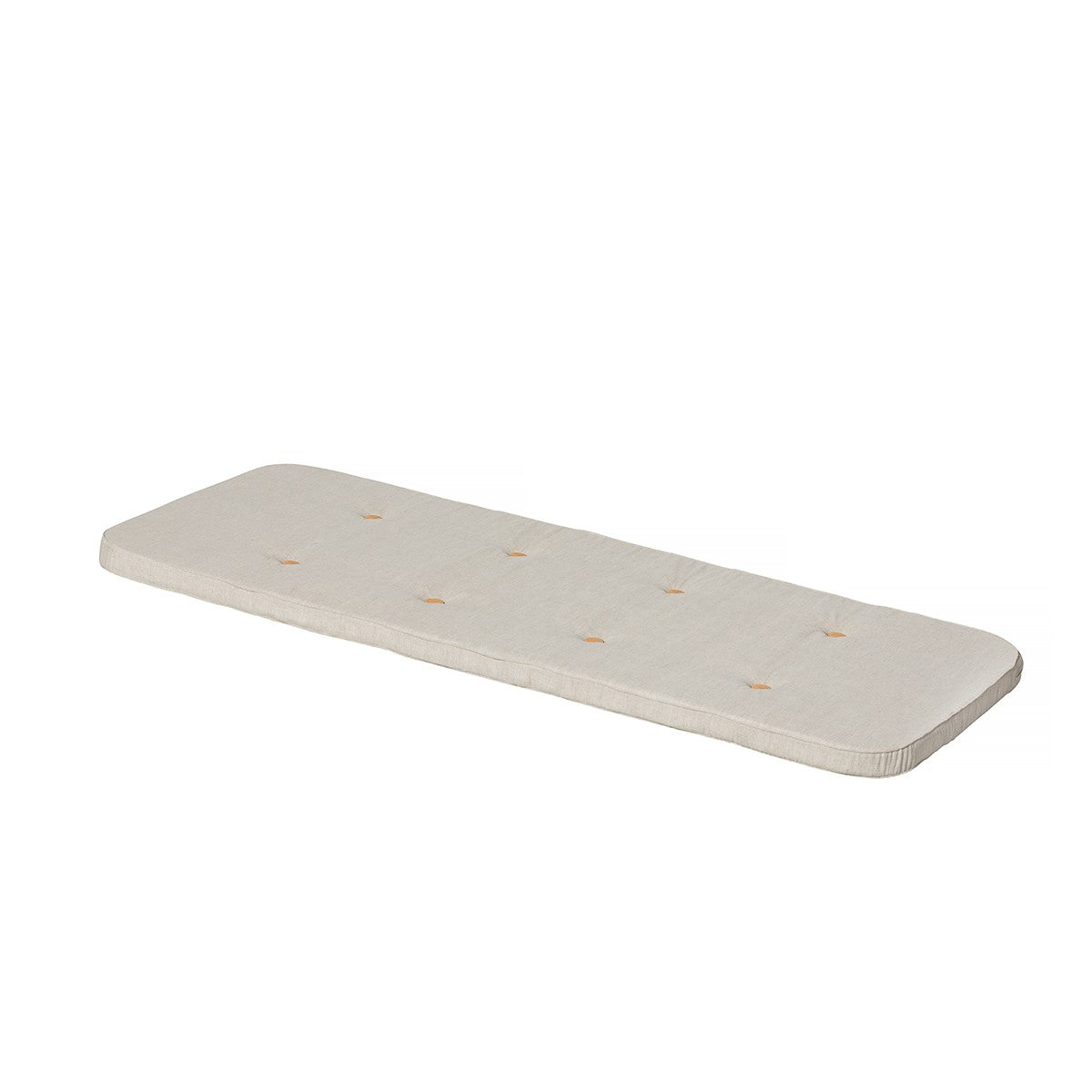 Wood Spielmatratze für halbhohes Hochbett aus Oeko-Tex-zertifiziertem Kaltschaum mit abnehmbarem Baumwollbezug