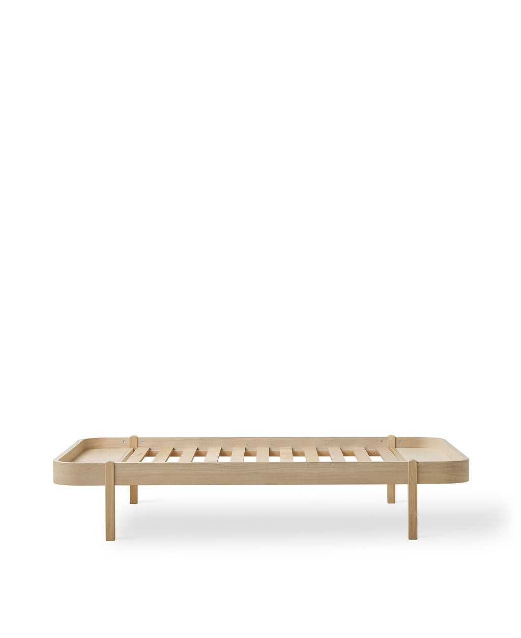 Wood Lounger Bett, Eiche
