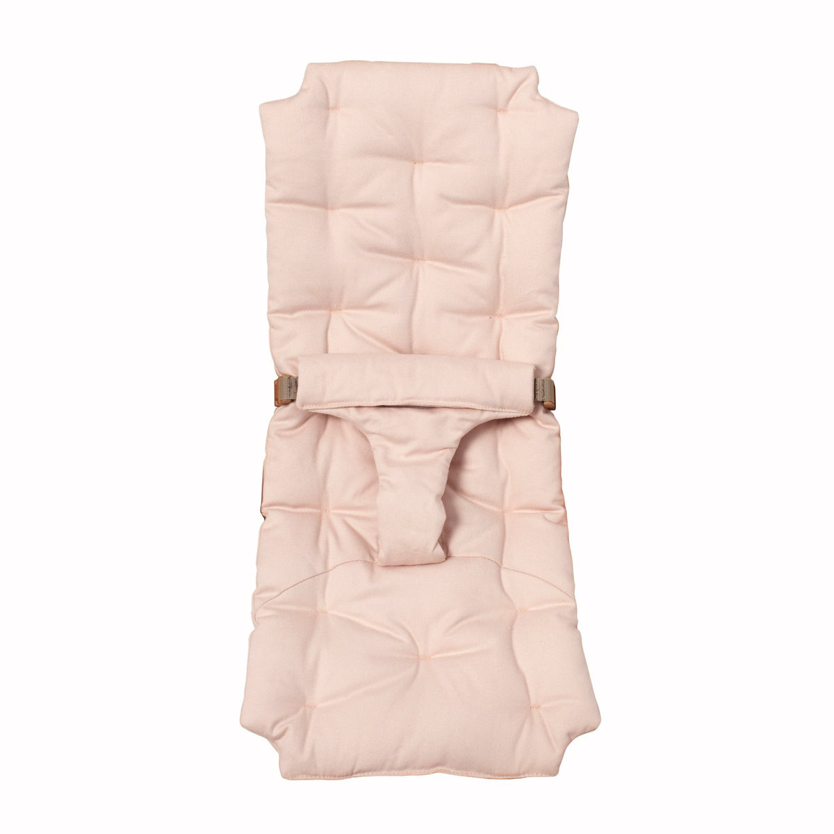 Wood Extra Babykissen rosa befestigt am Kleinkindsitz der Oliver Furniture Wippe aus Öko-Tex Baumwolle