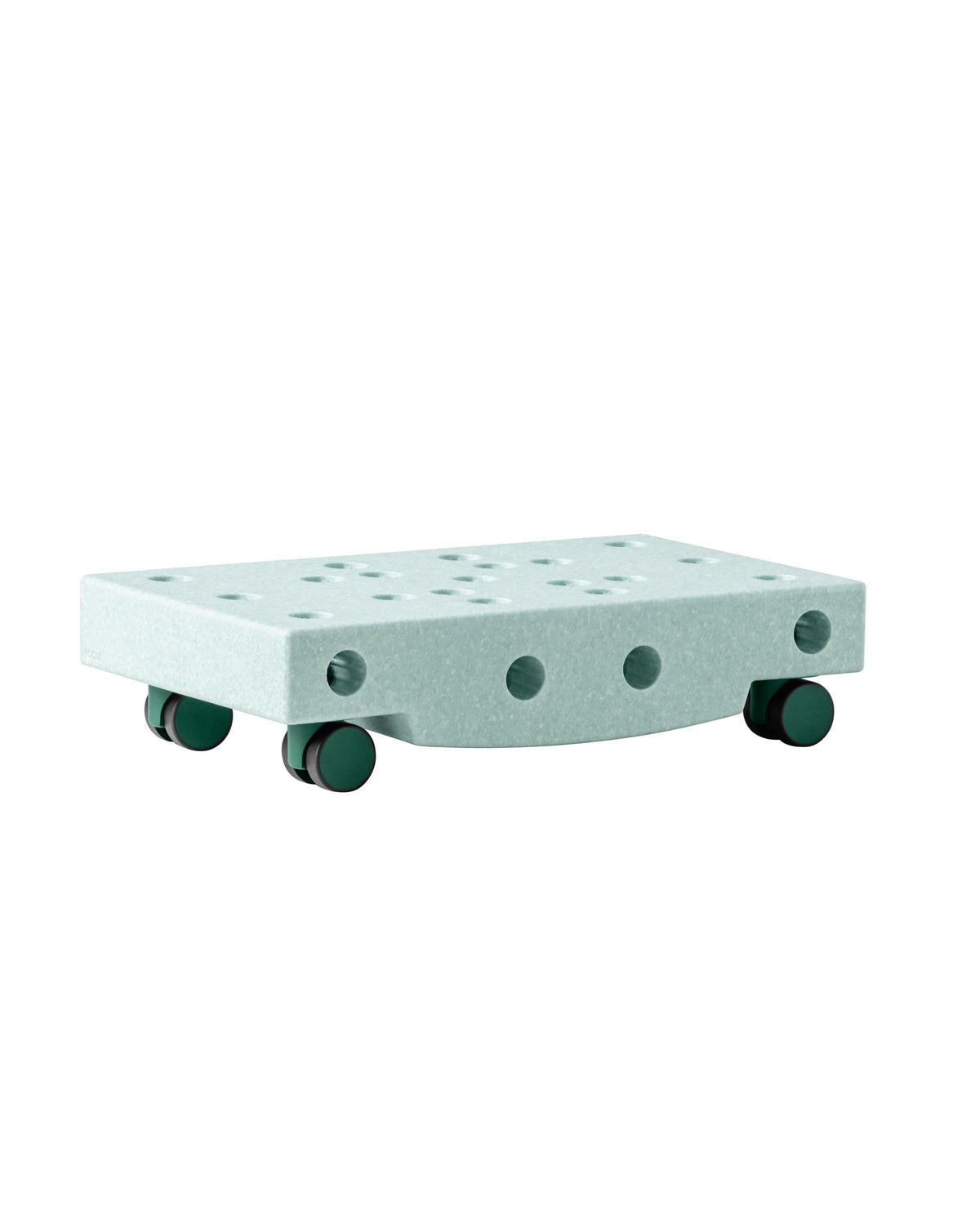 Rollbrett Mint / dunkelgrün