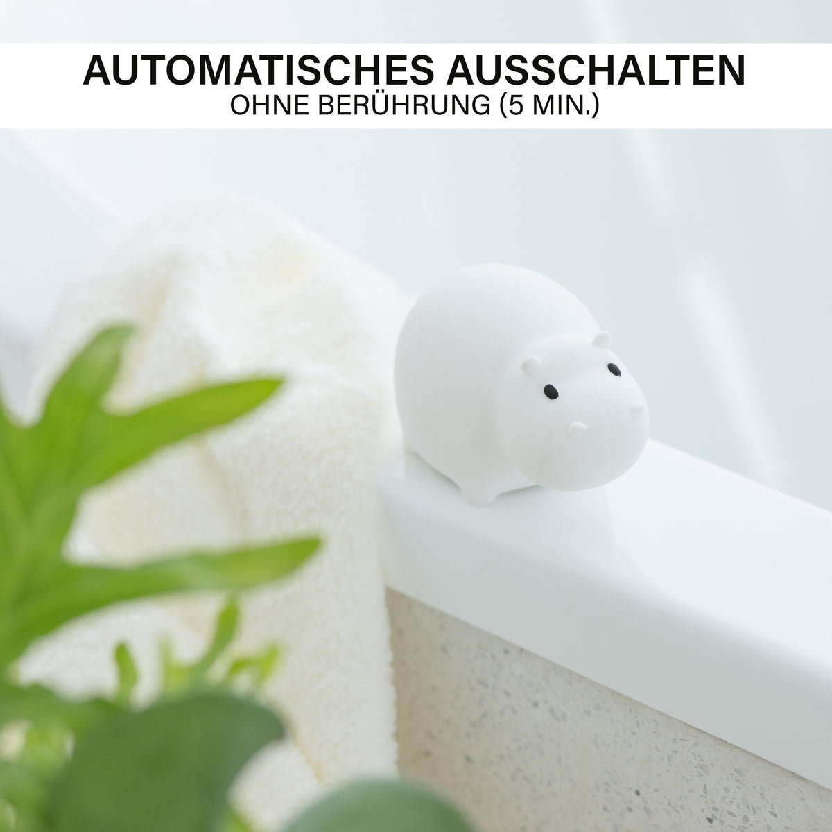 Kinderbadelicht Swimmy Hippo