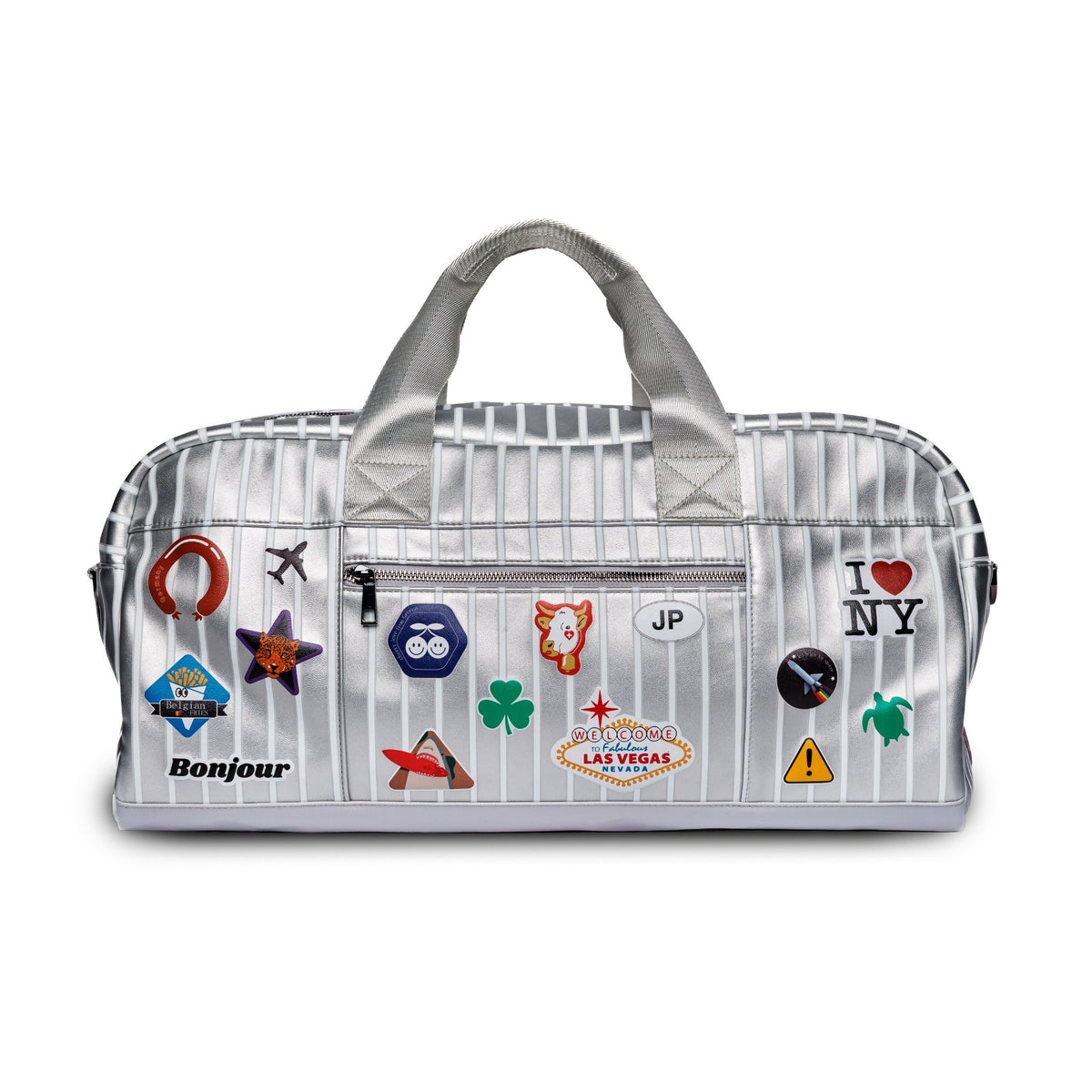 Wochenendtasche Caroline - Jetsetter Silver