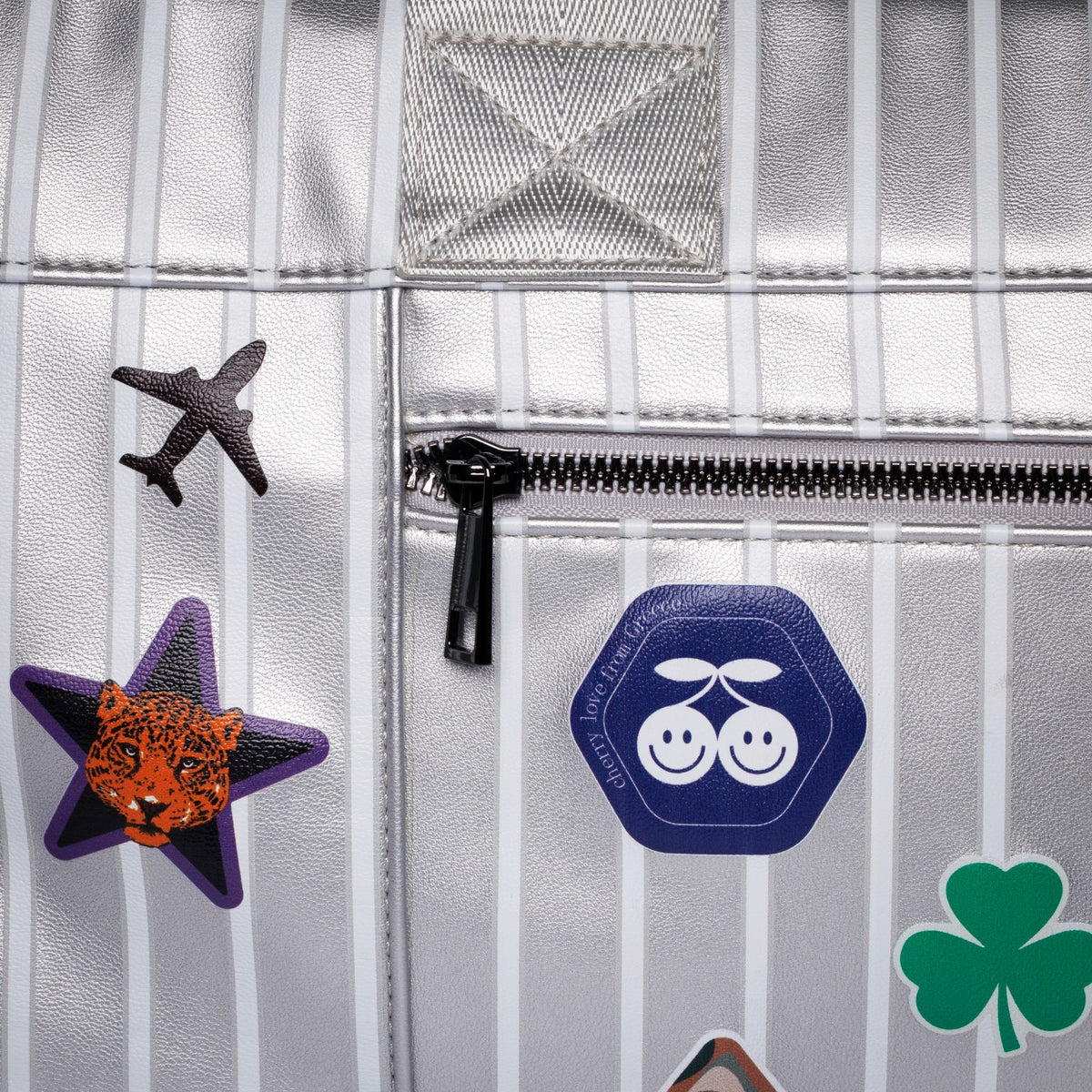Wochenendtasche Caroline - Jetsetter Silver