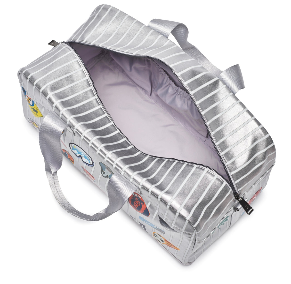 Wochenendtasche Caroline - Jetsetter Silver