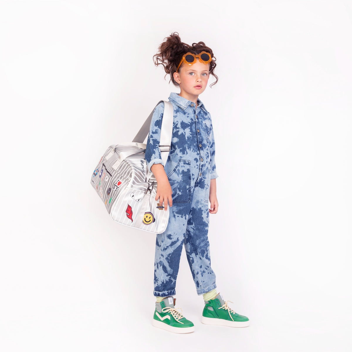 Wochenendtasche Caroline - Jetsetter Silver