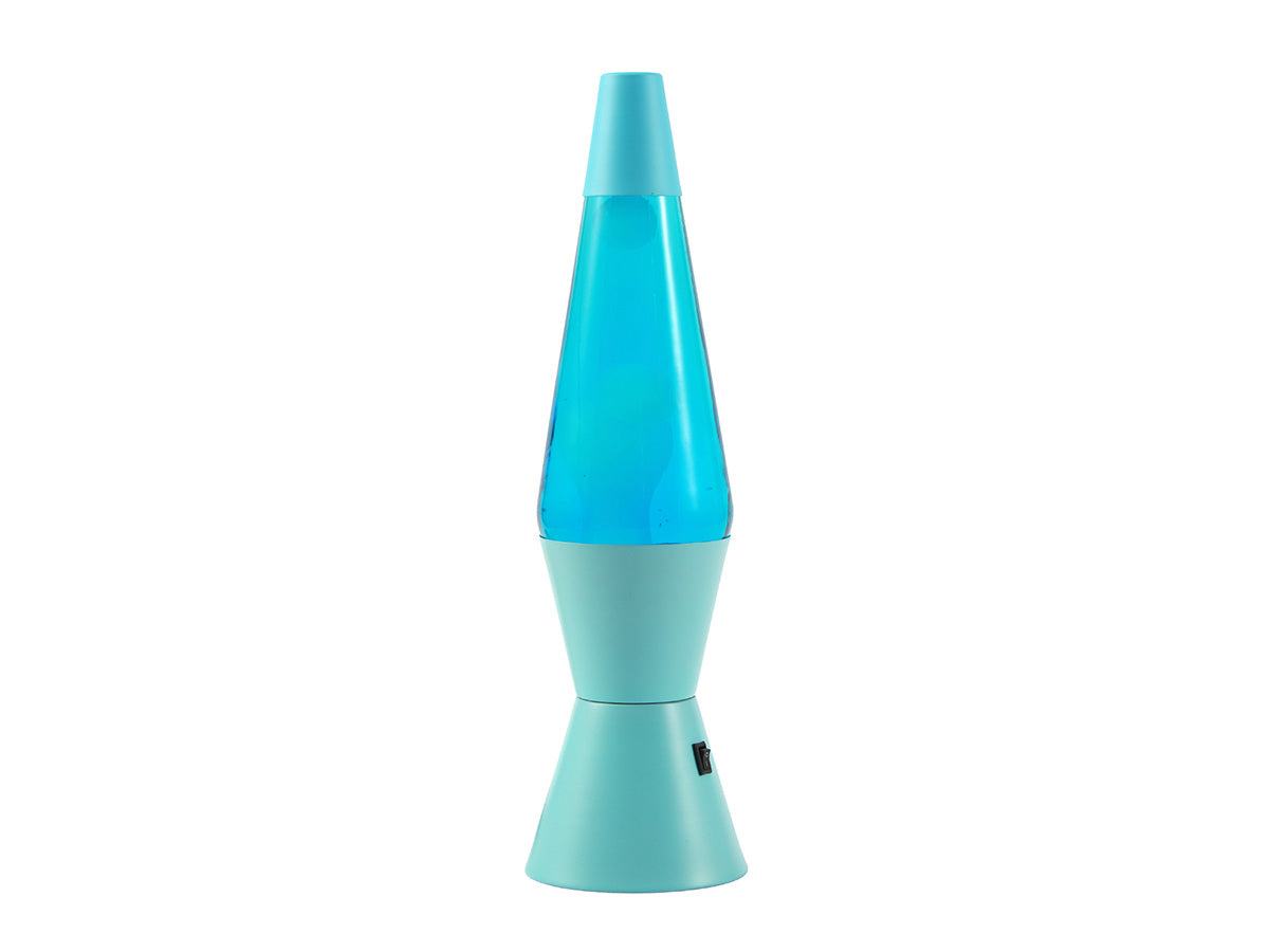 Lavalampe Spaceship/ hellblau