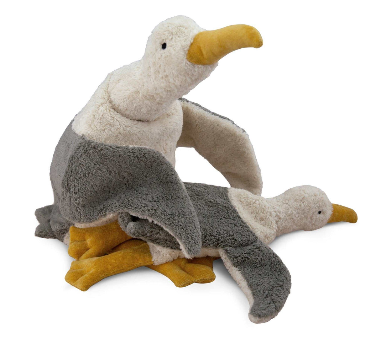 Kuscheltier & Wärmekissen Möwe klein