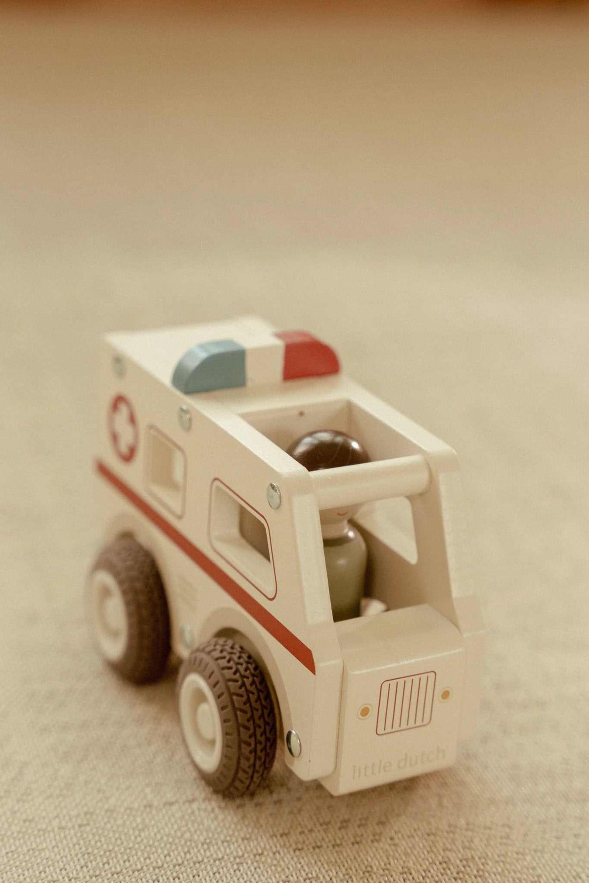 Holz- Krankenwagen