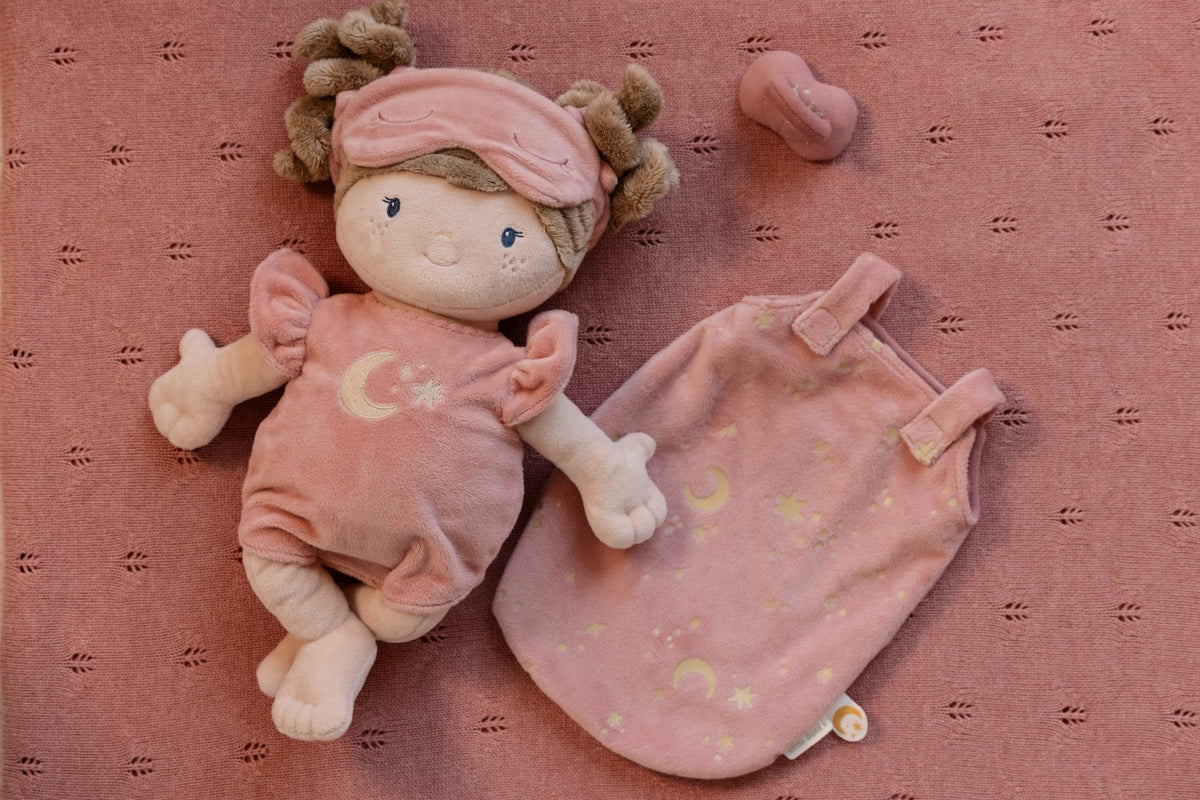 Kuschelpuppe Rosa