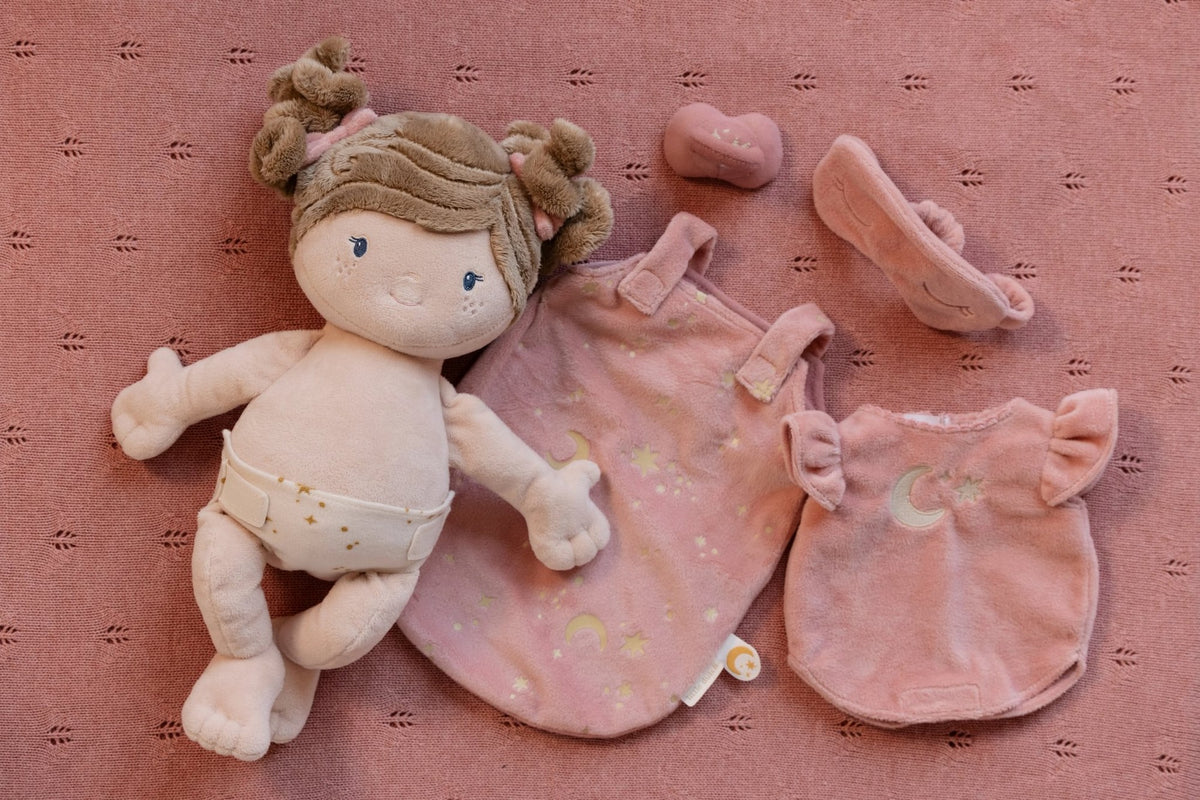 Kuschelpuppe Rosa