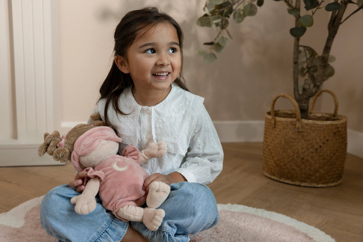 Kuschelpuppe Rosa