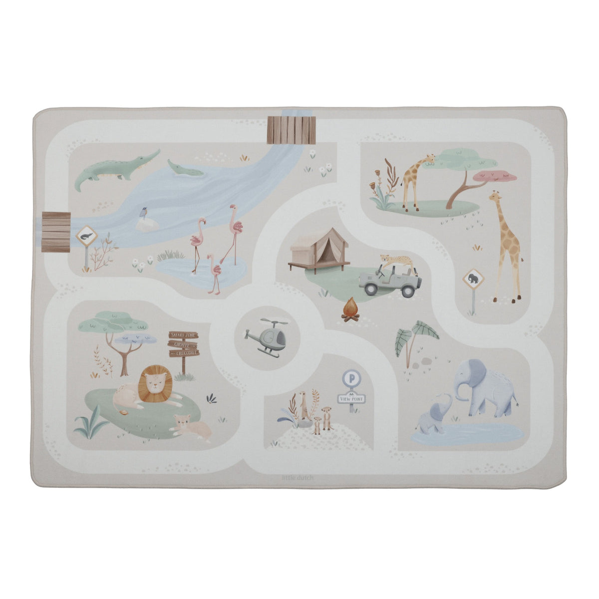Spielteppich/ Safari Friends