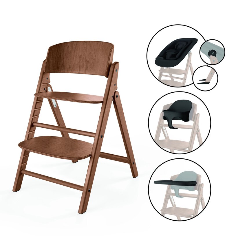 CLICK&FOLD 4-in-1 Set All Natural Dark