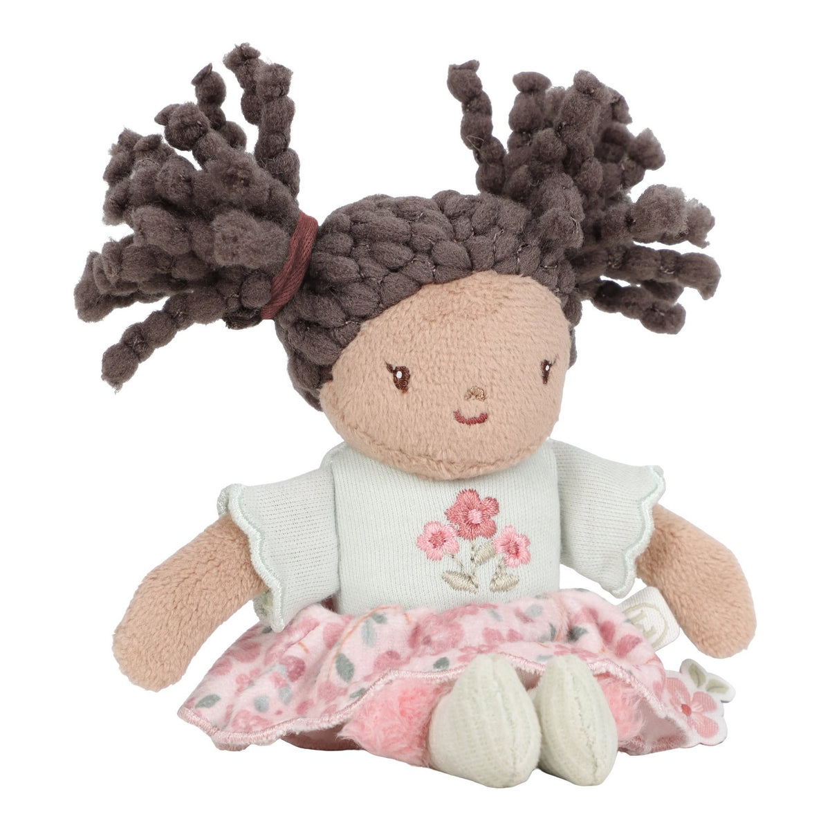 Mini Stoffpuppe Evi - 10cm